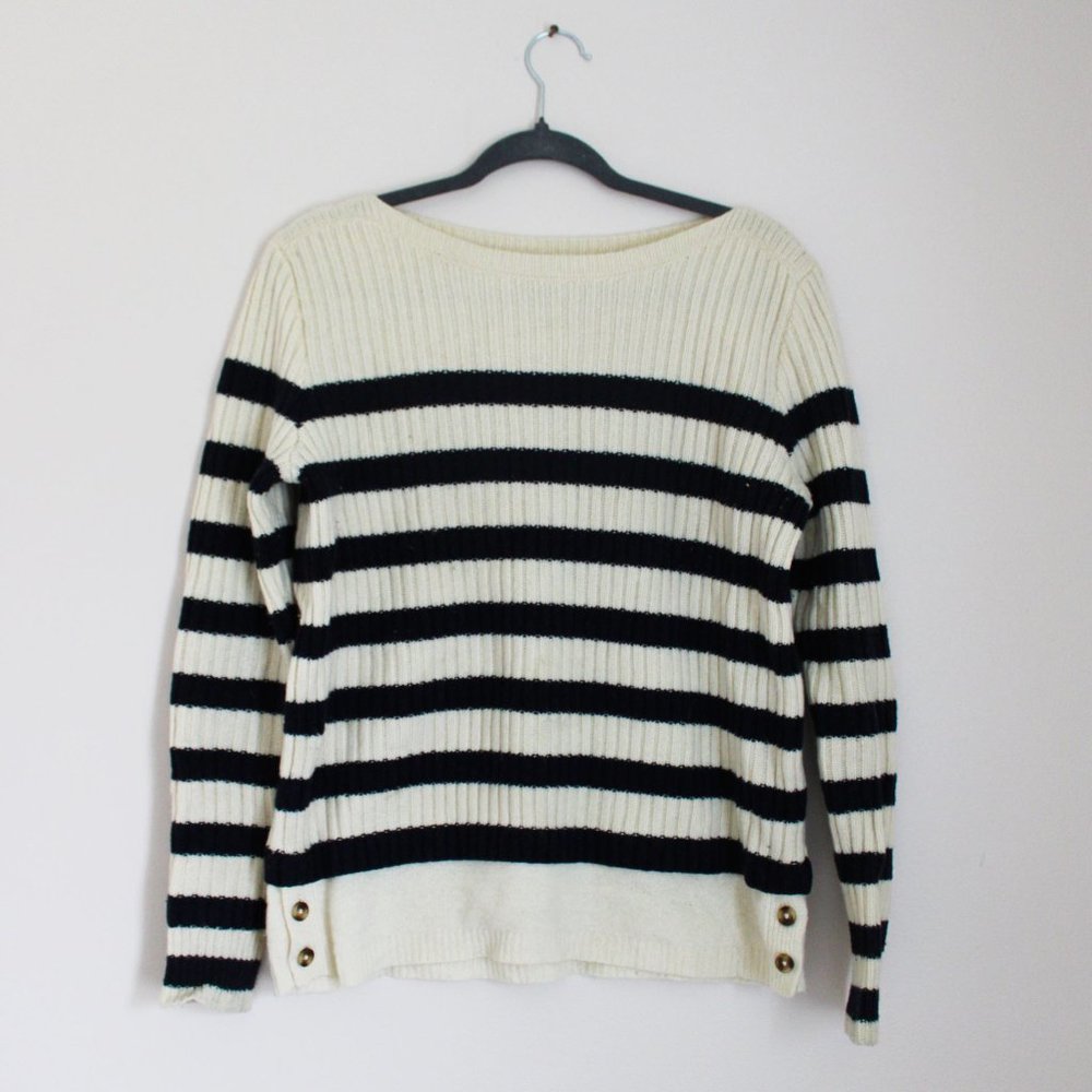 Madewell Striped Anchorlight Sweater